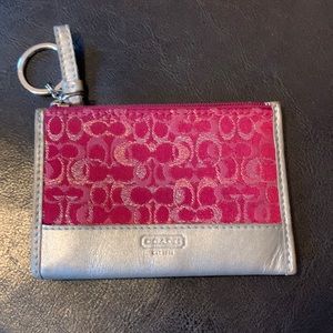 Coach change purse